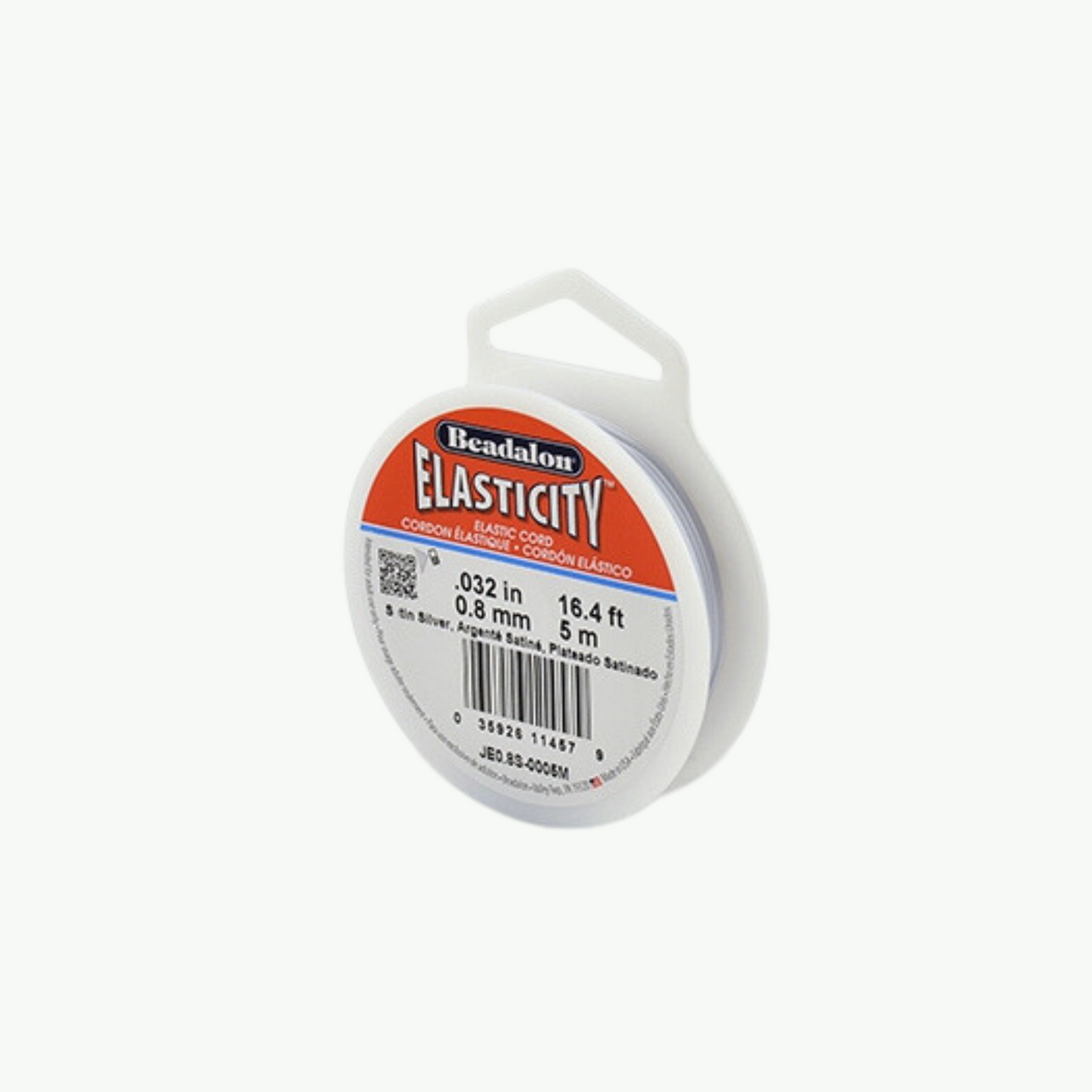 Beadalon kumminiit, 0,8mm