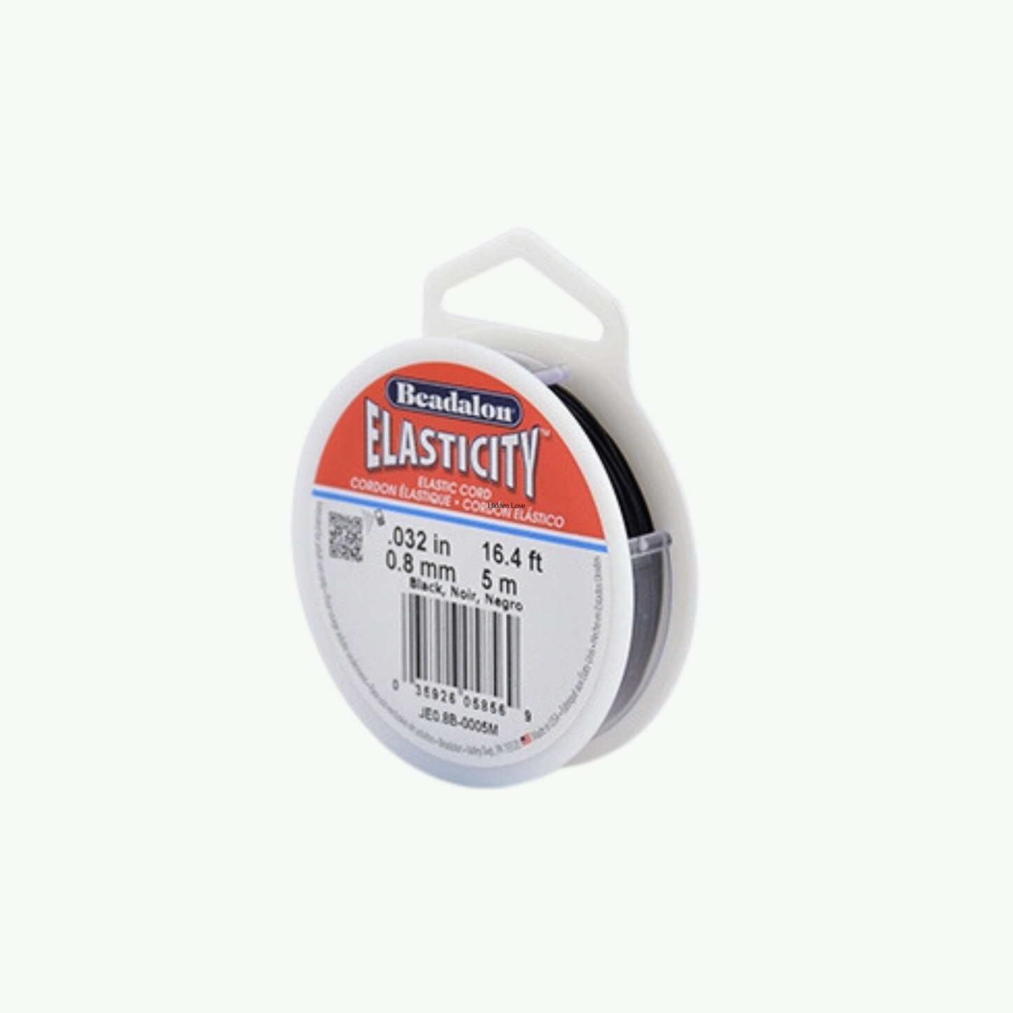 Beadalon kumminiit, 0,8mm