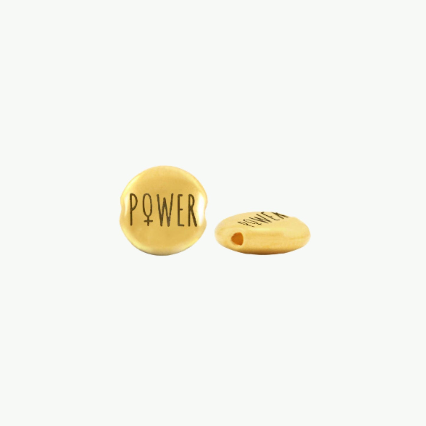 DQ Euroopa metallist helmes "POWER", 1tk