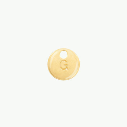 Metallist amulett, kuldne, 10mm, 1tk