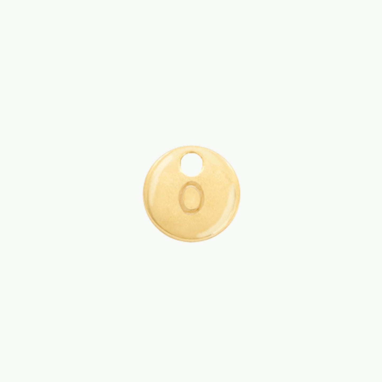 Metallist amulett, kuldne, 10mm, 1tk