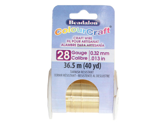 Beadalon® ColourCraft® traat 0,32 mm