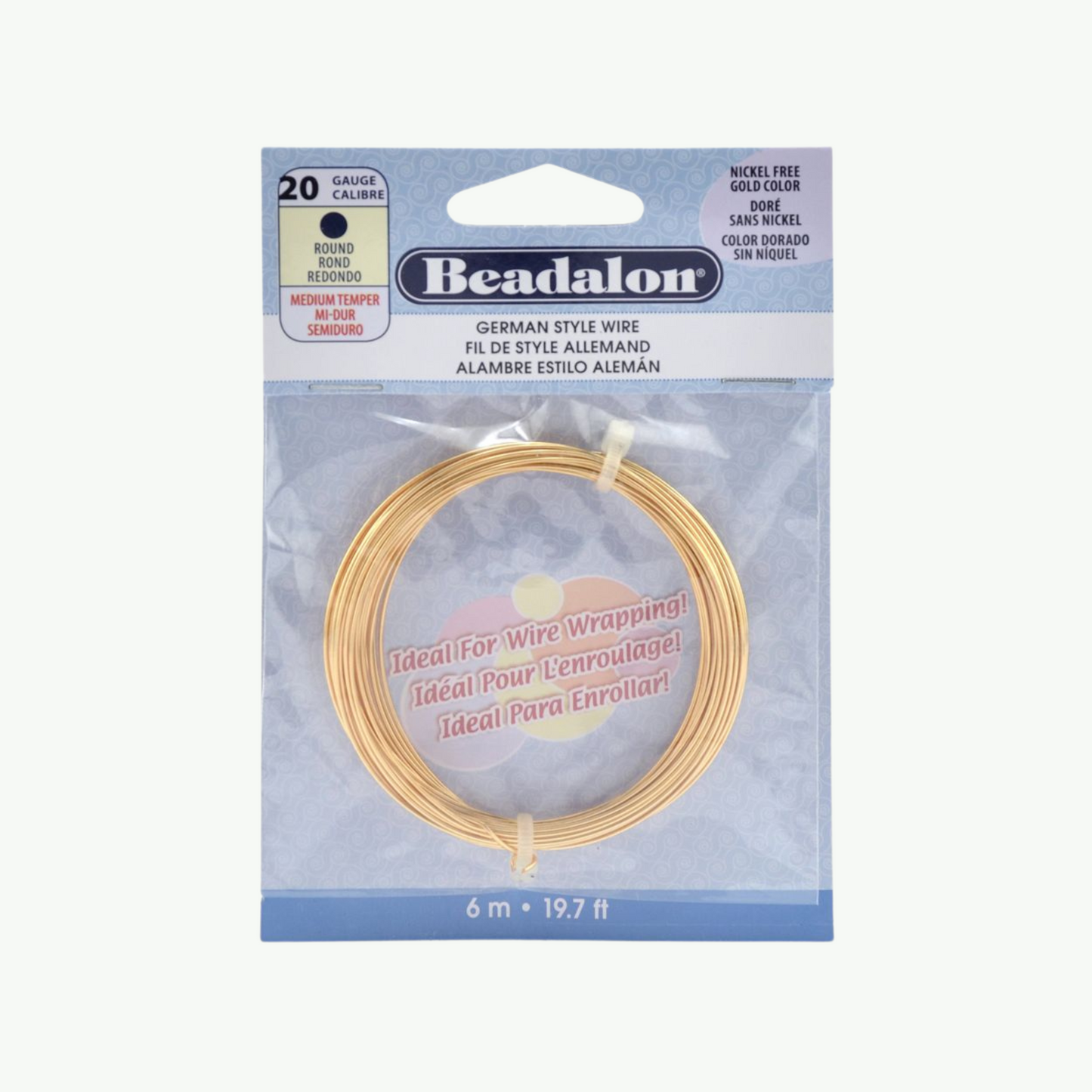 Beadalon® German Style 0.81mm käsitöötraat