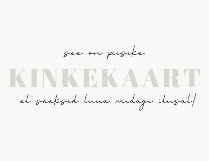 KINKEKAART