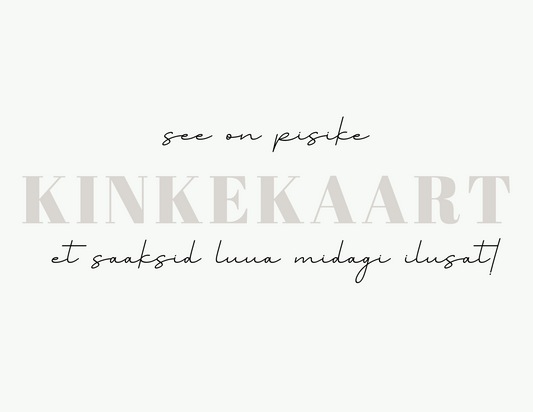 KINKEKAART