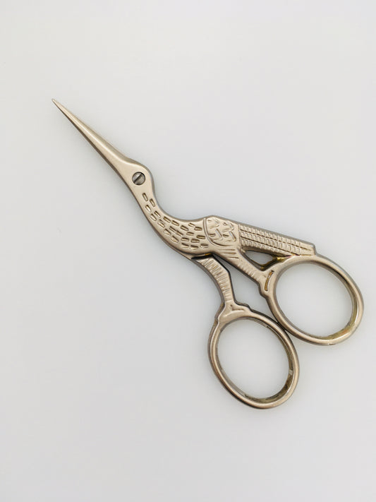 Käsitöökäärid "kurg" 9cm