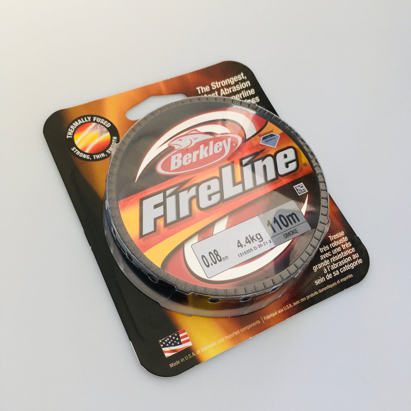 FireLine niit 0.08mm x 110m, tumehall