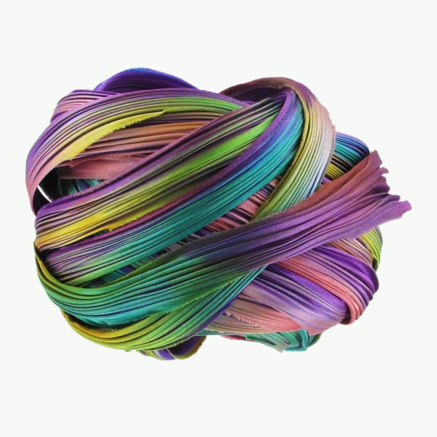 Shibori siid, lillakas, 10cm