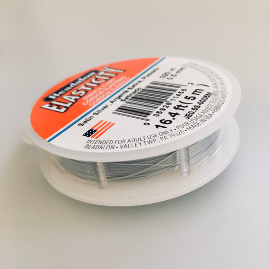 Beadalon kumminiit, 0,5mm